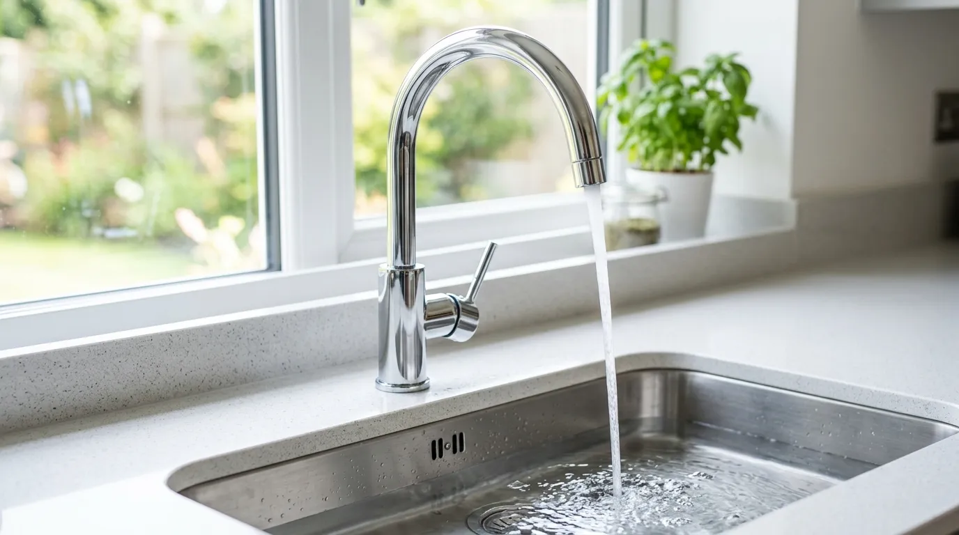 Local Plumbing Master Pros same day plumber fixing a faucet in Laurel, FL